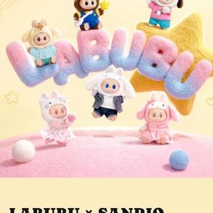 The Monsters x Sanrio Characters Blind - Collector Set of 6 sealed case.